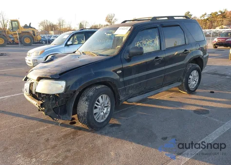 2006 Mercury Mariner Luxury/Premier from USA, damaged, VIN 4M2YU57136KJ12222